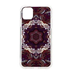 Rosette Kaleidoscope Mosaic Abstract Background Iphone 11 Tpu Uv Print Case by Simbadda