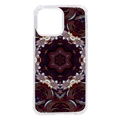 Rosette Kaleidoscope Mosaic Abstract Background Iphone 14 Pro Max Tpu Uv Print Case