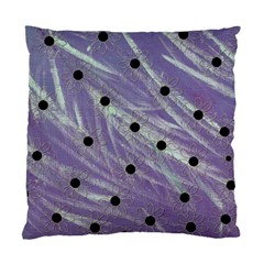 Hand Painted Branches With Collage Wood Bloom In Peace Standard Cushion Case (one Side) by pepitasart