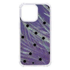 Hand Painted Branches With Collage Wood Bloom In Peace Iphone 13 Pro Tpu Uv Print Case by pepitasart
