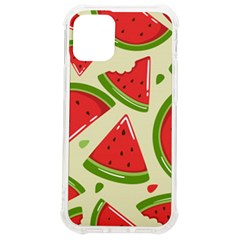 Cute Watermelon Seamless Pattern Iphone 12 Mini Tpu Uv Print Case	 by Simbadda