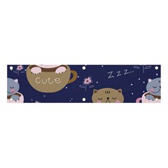 Cute Kittens Sleep Sweetly Mugs Banner and Sign 4  x 1 