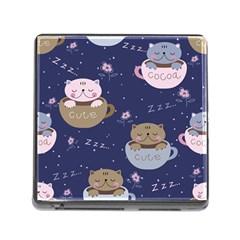 Cute Kittens Sleep Sweetly Mugs Memory Card Reader (square 5 Slot) by Simbadda