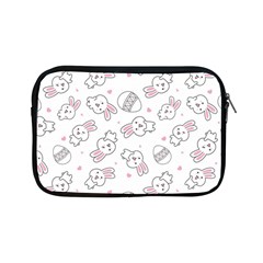 Cute Pattern With Easter Bunny Egg Apple Ipad Mini Zipper Cases by Simbadda