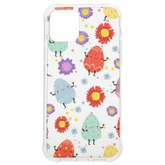 Easter Seamless Pattern With Cute Eggs Flowers Iphone 12/12 Pro Tpu Uv Print Case by Simbadda