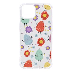 Easter Seamless Pattern With Cute Eggs Flowers Iphone 13 Tpu Uv Print Case by Simbadda