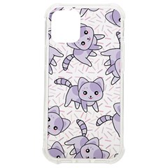 Cats Pattern Design Iphone 12 Mini Tpu Uv Print Case	