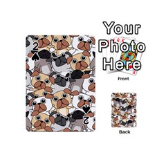 Many Dogs Pattern Playing Cards 54 Designs (mini) by Simbadda