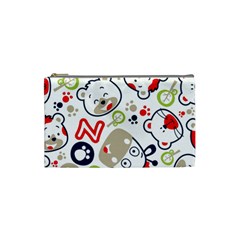 Animals Pattern Cosmetic Bag (small) by Simbadda