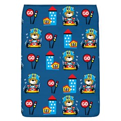 Racing-car-printing-set-cartoon-vector-pattern Removable Flap Cover (l) by Simbadda