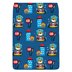 Racing-car-printing-set-cartoon-vector-pattern Removable Flap Cover (s) by Simbadda