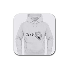 (2)dx Hoodie  Rubber Coaster (square) by Alldesigners