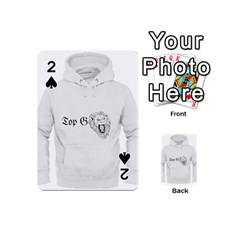 (2)dx Hoodie  Playing Cards 54 Designs (mini) by Alldesigners