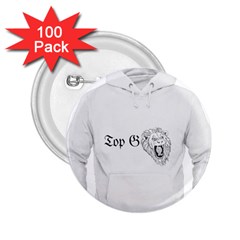 (2)dx Hoodie 2 25  Buttons (100 Pack) 