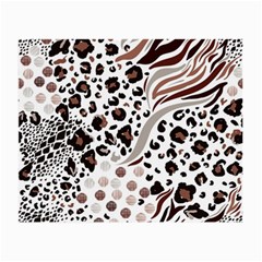 Mix Animal Skin Prints Seamless Pattern Vector Small Glasses Cloth (2 Sides) by Simbadda