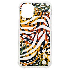 Abstract Geometric Seamless Pattern With Animal Print Iphone 12 Mini Tpu Uv Print Case	 by Simbadda