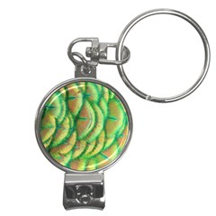 Beautiful Peacock Nail Clippers Key Chain by Simbadda