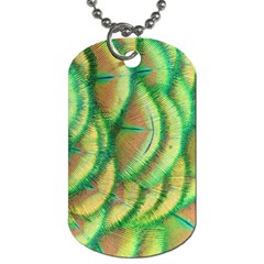 Beautiful Peacock Dog Tag (two Sides)