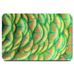 Beautiful Peacock Large Doormat