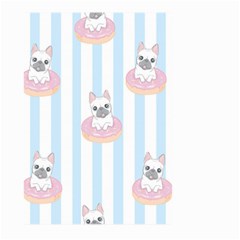 French-bulldog-dog-seamless-pattern Large Garden Flag (two Sides) by Simbadda