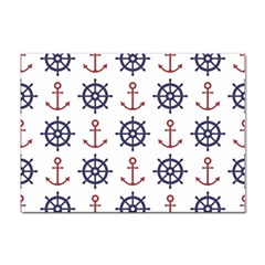 Nautical-seamless-pattern Sticker A4 (10 Pack) by Simbadda