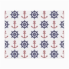 Nautical-seamless-pattern Small Glasses Cloth by Simbadda