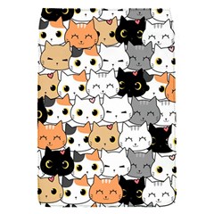 Cute-cat-kitten-cartoon-doodle-seamless-pattern Removable Flap Cover (s) by Simbadda