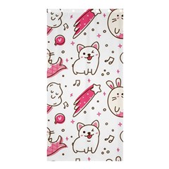 Cute-animals-seamless-pattern-kawaii-doodle-style Shower Curtain 36  X 72  (stall)  by Simbadda