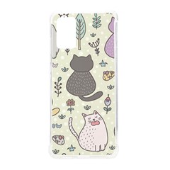 Funny Cartoon Cat Seamless Pattern Samsung Galaxy S20plus 6 7 Inch Tpu Uv Case by Simbadda