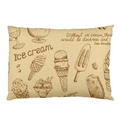 Ice-cream-vintage-pattern Pillow Case