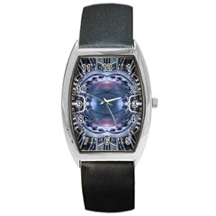 We Are The Future Barrel Style Metal Watch by dflcprintsclothing