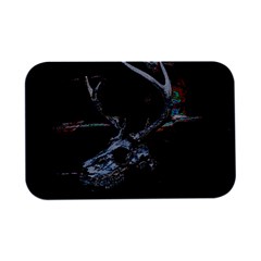 Deer Skull Open Lid Metal Box (silver)  