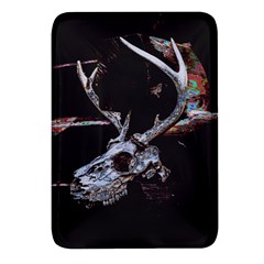 Deer Skull Rectangular Glass Fridge Magnet (4 Pack) by MonfreyCavalier