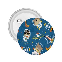 Seamless-pattern-funny-astronaut-outer-space-transportation 2.25  Buttons