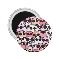 Cute-dog-seamless-pattern-background 2.25  Magnets