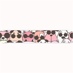 Cute-dog-seamless-pattern-background Small Bar Mat