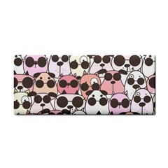 Cute-dog-seamless-pattern-background Hand Towel