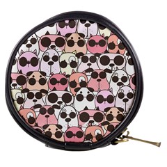 Cute-dog-seamless-pattern-background Mini Makeup Bag