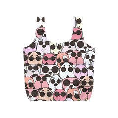 Cute-dog-seamless-pattern-background Full Print Recycle Bag (S)