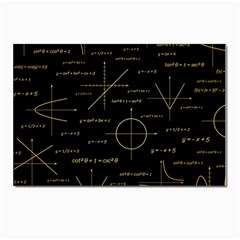 Abstract-math Pattern Postcard 4 x 6  (pkg Of 10) by Simbadda