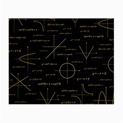 Abstract-math Pattern Small Glasses Cloth by Simbadda