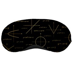 Abstract-math Pattern Sleep Mask by Simbadda