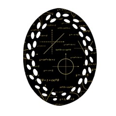 Abstract-math Pattern Ornament (oval Filigree) by Simbadda