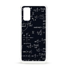 Mathematical-seamless-pattern-with-geometric-shapes-formulas Samsung Galaxy S20 6 2 Inch Tpu Uv Case by Simbadda