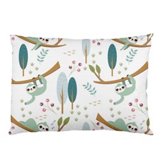 Pattern-sloth-woodland Pillow Case