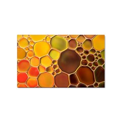 Abstract Oil Painting Sticker Rectangular (100 Pack)