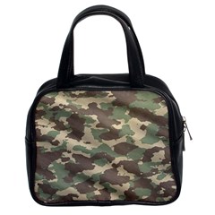 Camouflage Design Classic Handbag (two Sides) by Excel