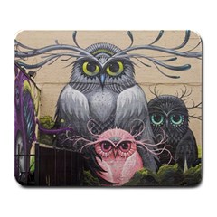 Graffiti Owl Design Large Mousepad