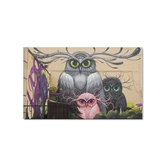 Graffiti Owl Design Sticker Rectangular (100 pack)