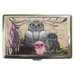 Graffiti Owl Design Cigarette Money Case